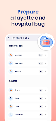 Screenshot of HiMommy: Pregnancy Tracker App