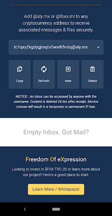 SlyFox: Blockchain Mailboxesのおすすめ画像3