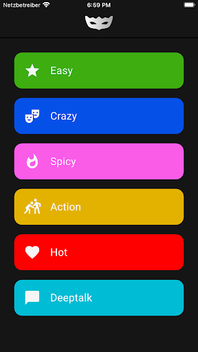 Android application Kinkz - Trinkspiel screenshort