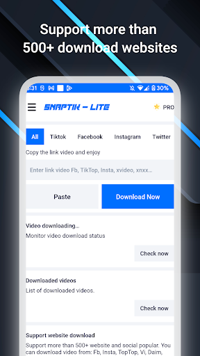 Snaptik - Video no watermark