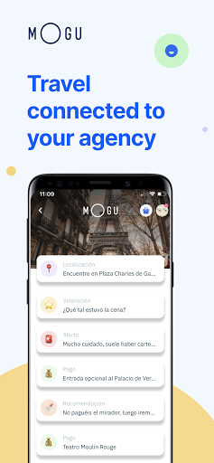 Android application MOGU Tours screenshort
