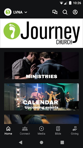 Android application Journey Church LVNA screenshort