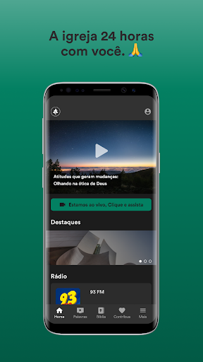 Android application 1°Igreja Batista em Mendes screenshort
