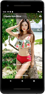 Chinese Girls Bikini Wallpaper