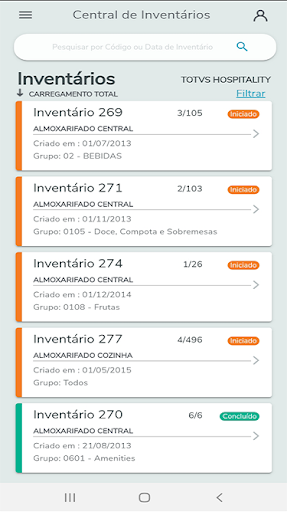 Meu Inventário de Estoque Screen 2