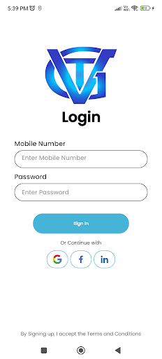 Android application HRMS screenshort