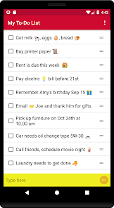 Simple To Do List  screenshots 1