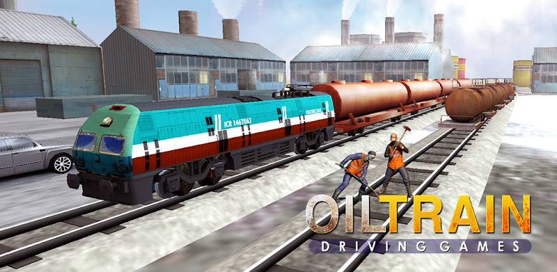 Oil Train Driving Games