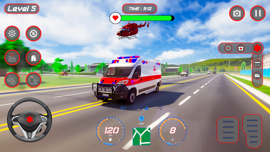 Ambulance Simulator Games 3D