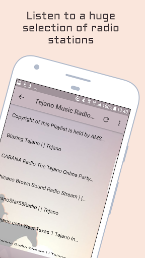 Tejano Music Radio Stations Screen 2
