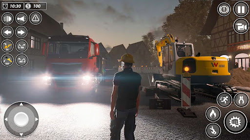 JCB Game: Snow Construction 3D screenshot 23