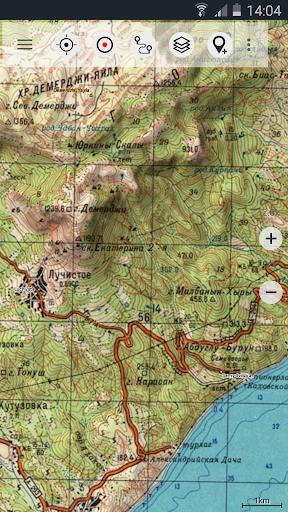 Russian Topo Maps screenshot 2