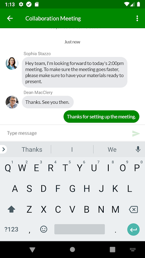 Ziply Communicator Screen 2