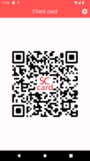 Android application Sales counter screenshort