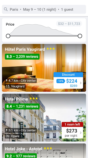Cheap Flights Booking App Screen 3