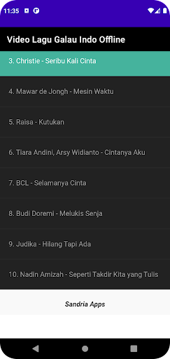 Video lagu galau indo offline Screen 2