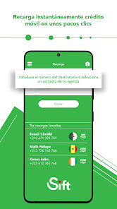 Captura de Pantalla 3 Sift: recarga móvil & Topup android