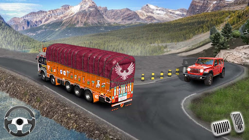 offroad Cargo Truck Games 3D Screen 3