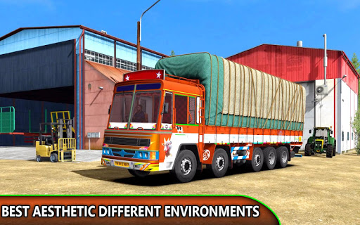 Indian Cargo Truck Simulator 3D:  Truck Driving 3D screenshots 16