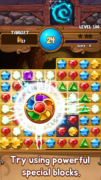 Jewels Time : Endless match 3.3.1 APK + Мод (Unlimited money) за Android
