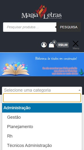 Magia das Letras Screen 3