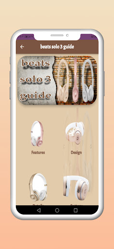 Android application Beats solo 3 guide screenshort