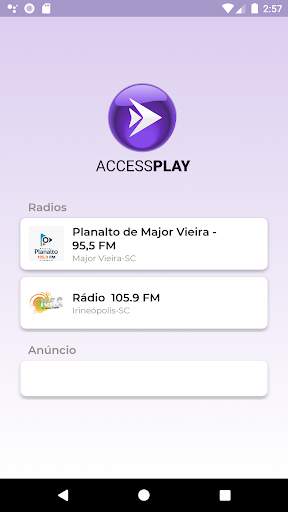 Android application Rádio Planalto FM screenshort