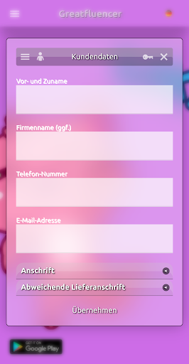 Greatfluencer Screen 3