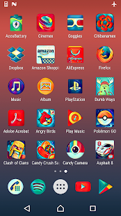 The Scream - Icon Pack Skærmbillede