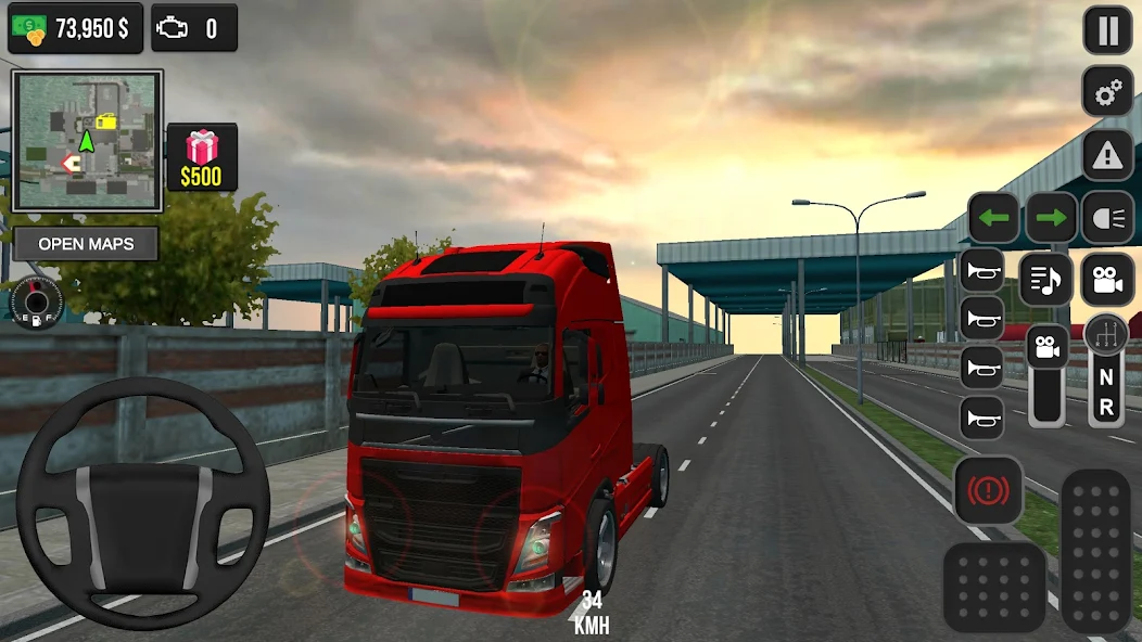 تحميل لعبة Real Truck Simulator مهكرة 2023 للاندرويد