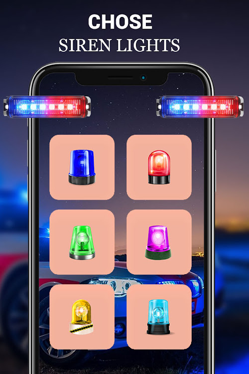 Police Siren Lights Simulation - 2.5 - (Android)