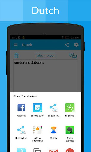 Android application Dutch Keyboard and Translator screenshort