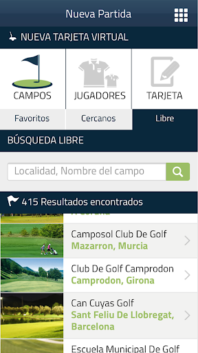 RFEGOLF Screen 3