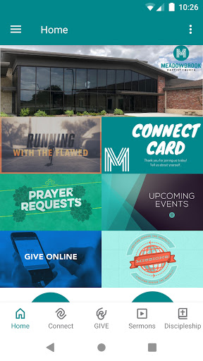 Android application Meadowbrook Baptist Waco screenshort