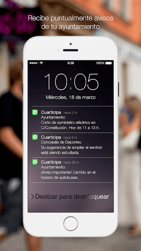 Cuarticipa Screen 2