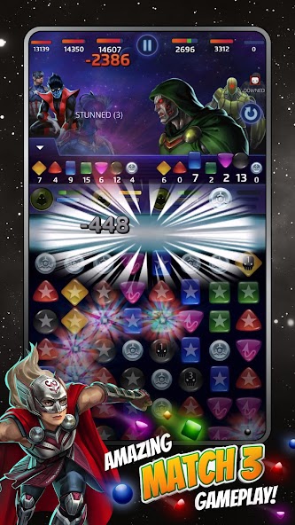 Marvel Puzzle Quest: Hero RPG 301.676403 APK + Mod (Unlimited money) untuk android