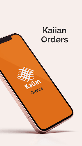 Android application Kaiian Orders screenshort