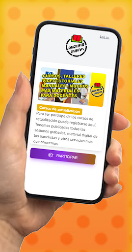 Android application Docente Innova screenshort