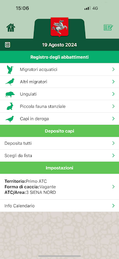 TosCaccia Screen 2