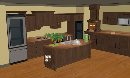 Android application 3D Escape Games-Puzzle Kitchen screenshort