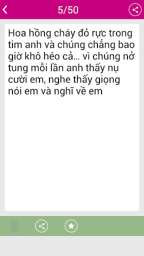 Android application Ý Đẹp Lời Hay screenshort