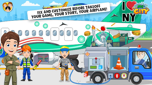 My City : Airport Mod APK 4.0.1 (Patched) Gallery 4