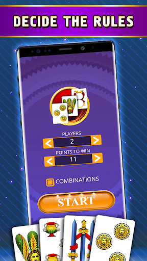 Tressette Offline - Card Game Screen 2