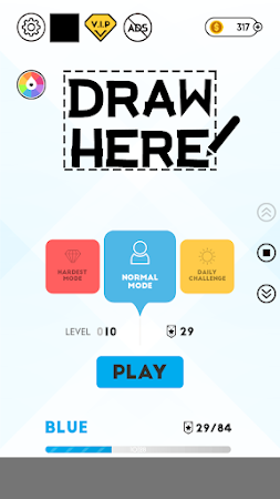 Game screenshot Draw Here - Brain Teaser Game mod apk