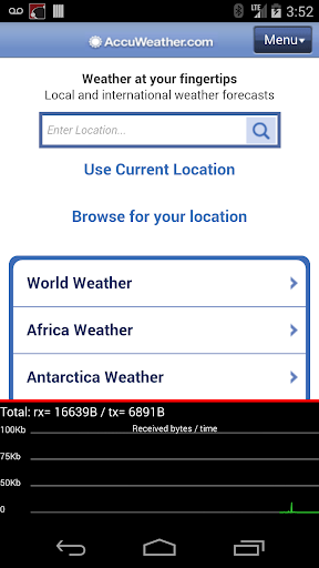 Android application Autobrowser screenshort