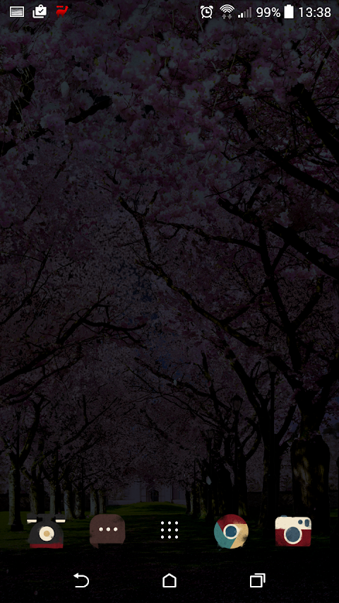 春の桜のライブ壁紙 Cherry Blossom Liveのおすすめ画像4