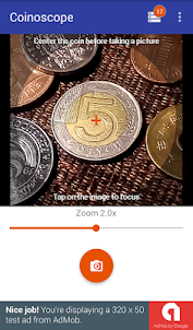 Coinoscope: Coin identifier