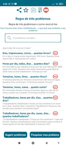 Visualização do aplicativo