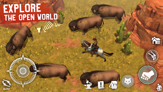 Westland Survival Cowboy Game v3.3.0 Mod Apk (Free Craft God Mod) Free For Android 5