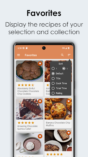 Chocolate Recipes Cookbook Screen 2